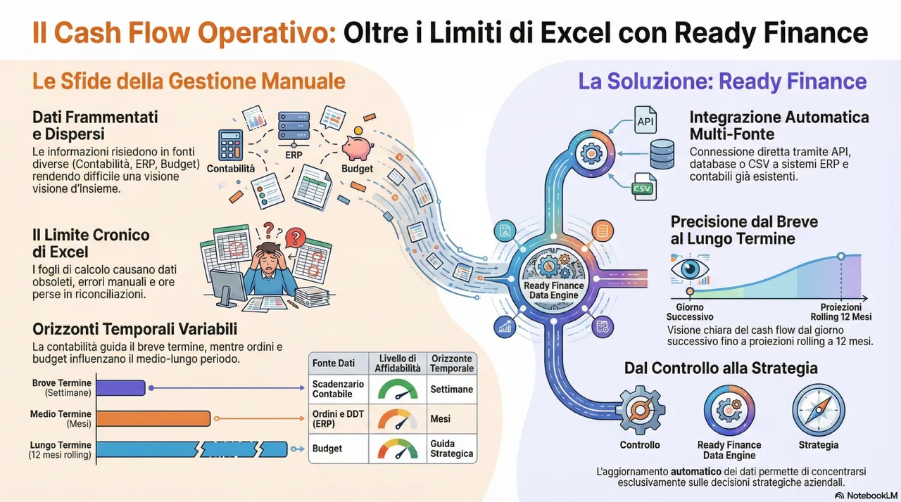 Rendiconto finanziario e cash flow operativo: cosa considerare davvero nella pianificazione | Ready Finance