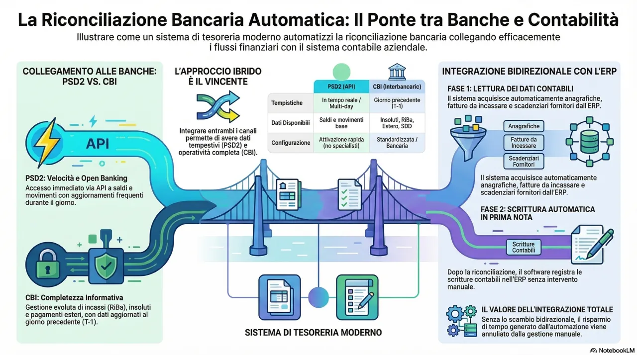 Riconciliazione bancaria automatica